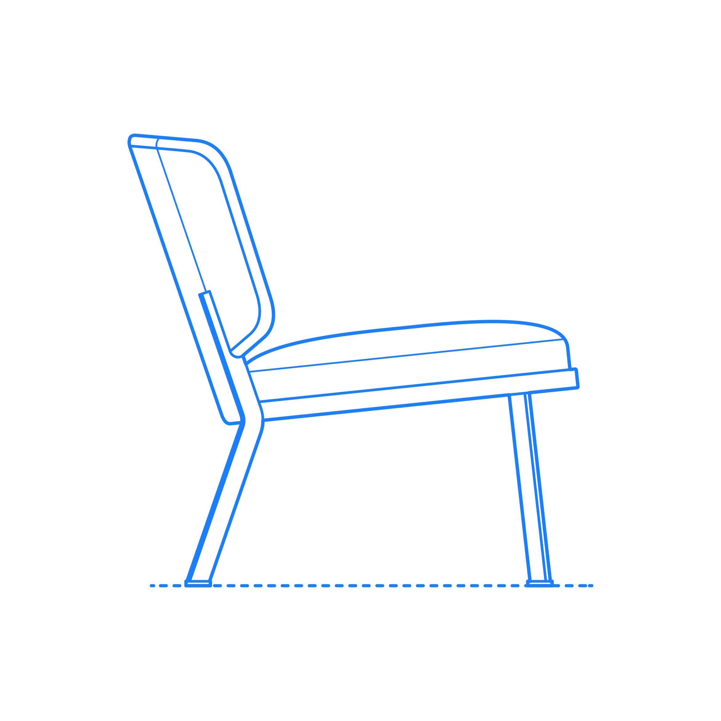 Furniture Outdoor Chairs Blu Dot Low Fade Lounge Chair Outline Svg File Free Vectors